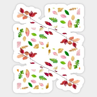 Autumn Leaves Sticker